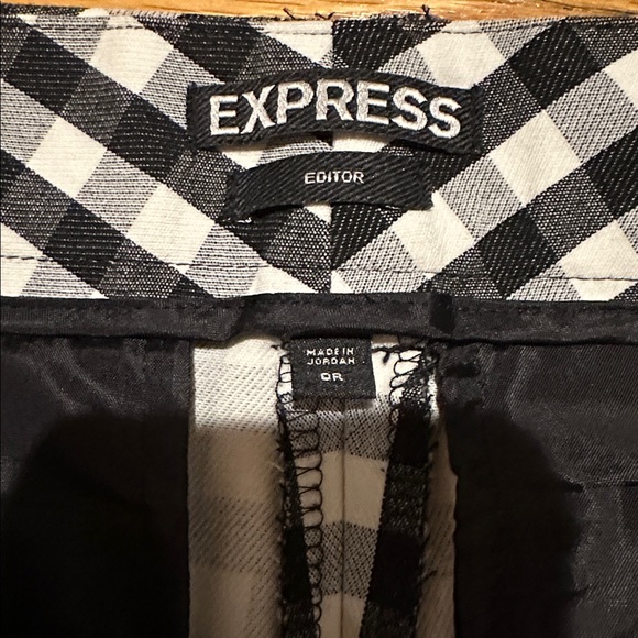 Express Editor Ankle Pant Size 0 - Picture 2 of 2